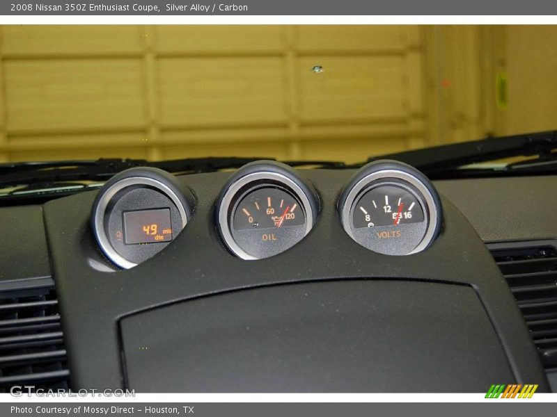 Silver Alloy / Carbon 2008 Nissan 350Z Enthusiast Coupe