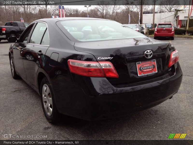 Black / Ash 2007 Toyota Camry LE