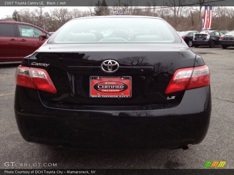 Black / Ash 2007 Toyota Camry LE