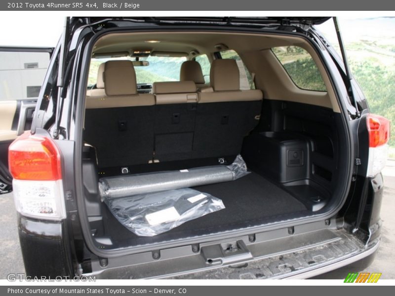 Black / Beige 2012 Toyota 4Runner SR5 4x4