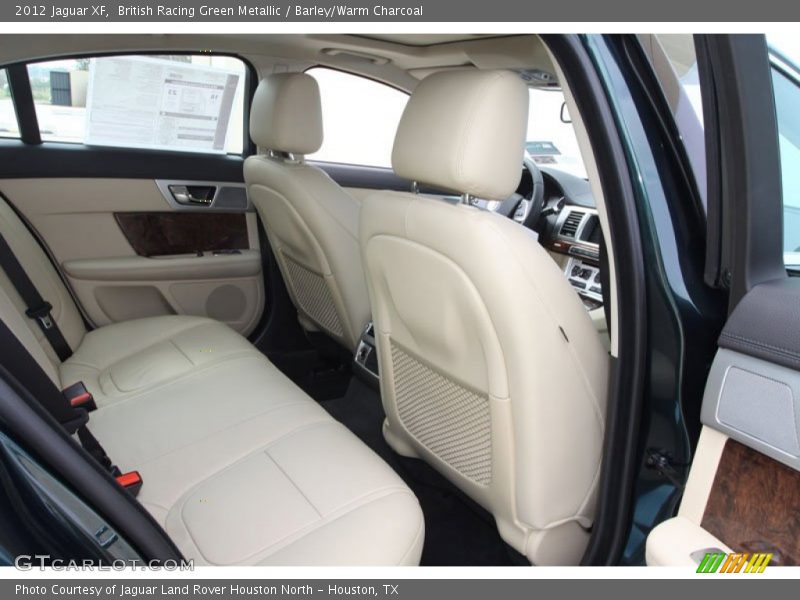 British Racing Green Metallic / Barley/Warm Charcoal 2012 Jaguar XF
