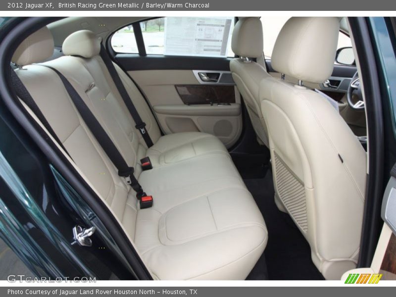 Rear Seat of 2012 XF 