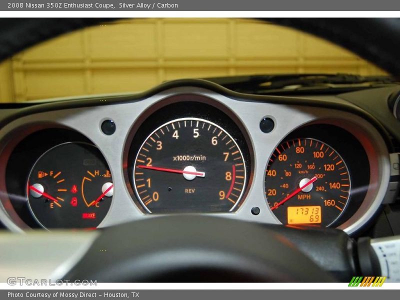 Silver Alloy / Carbon 2008 Nissan 350Z Enthusiast Coupe
