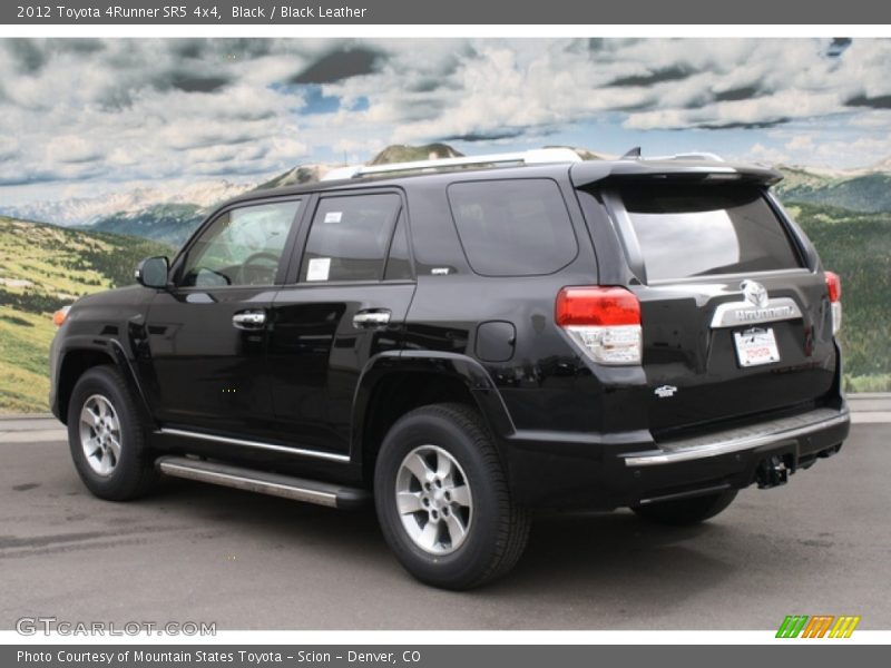 Black / Black Leather 2012 Toyota 4Runner SR5 4x4