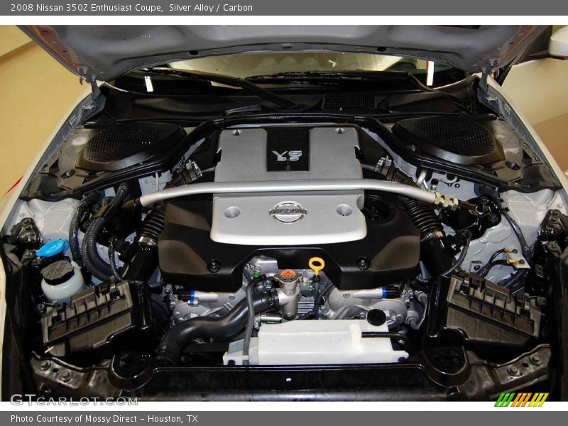 Silver Alloy / Carbon 2008 Nissan 350Z Enthusiast Coupe