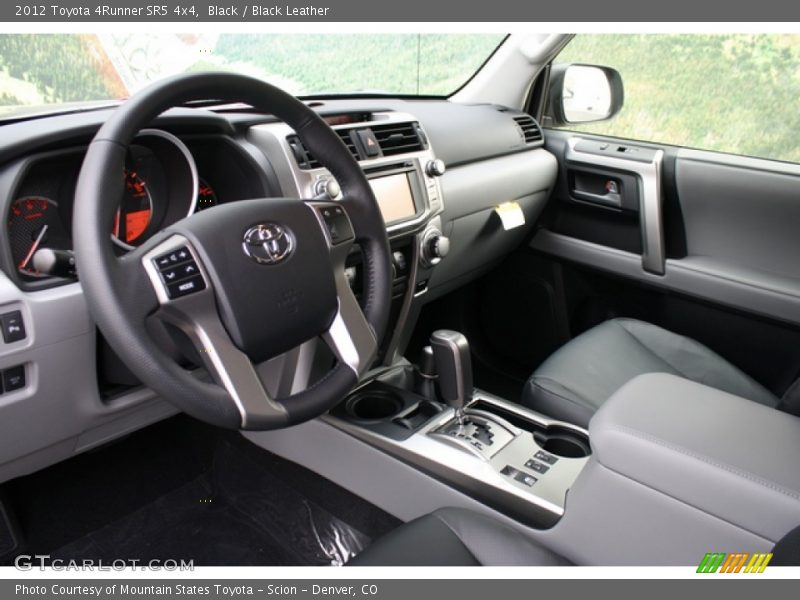 Black / Black Leather 2012 Toyota 4Runner SR5 4x4