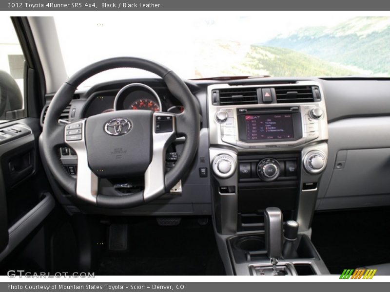 Black / Black Leather 2012 Toyota 4Runner SR5 4x4