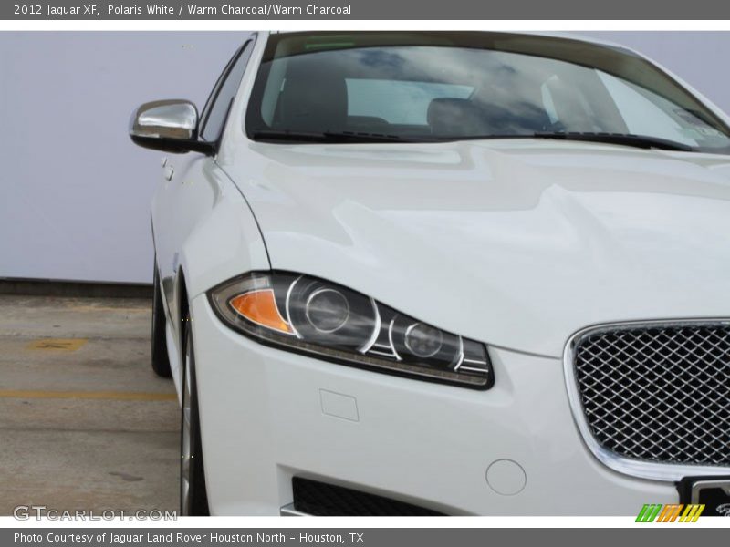 Polaris White / Warm Charcoal/Warm Charcoal 2012 Jaguar XF