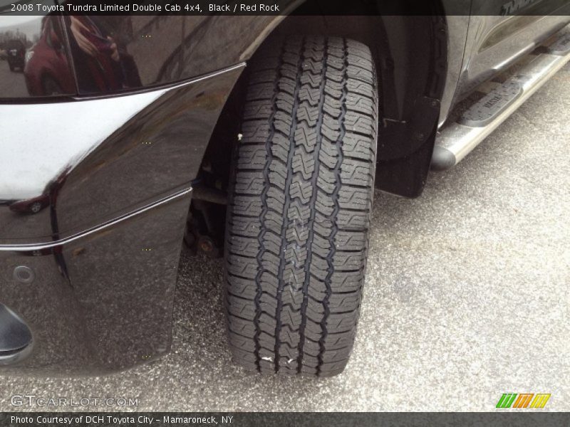 Black / Red Rock 2008 Toyota Tundra Limited Double Cab 4x4
