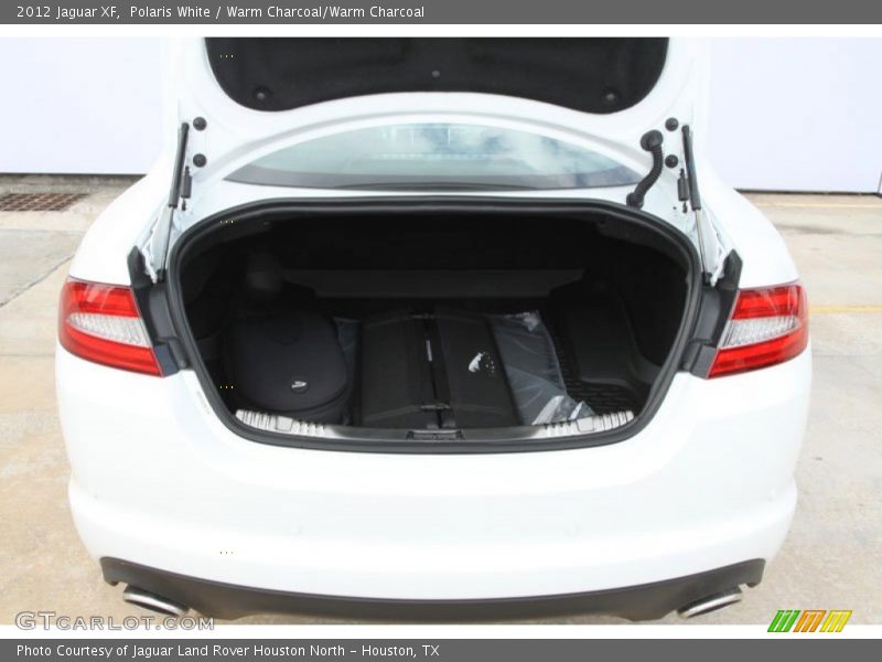 Polaris White / Warm Charcoal/Warm Charcoal 2012 Jaguar XF