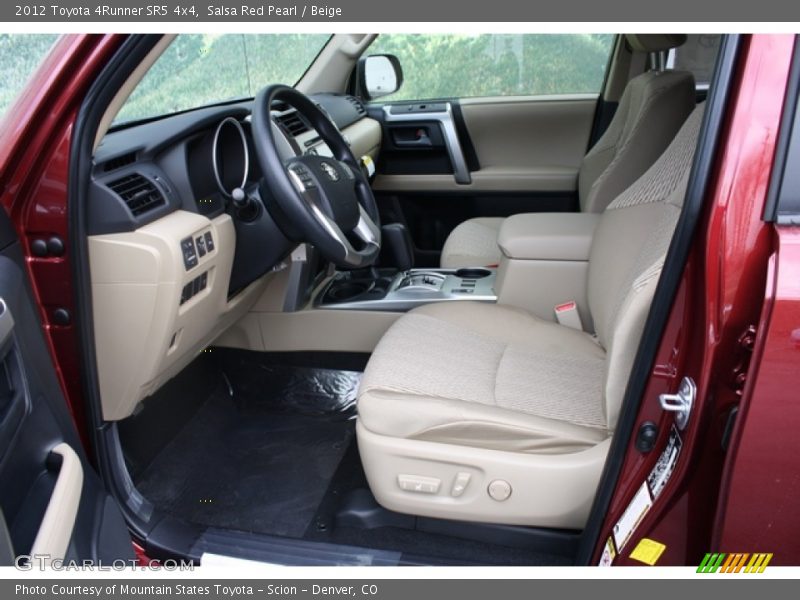 Salsa Red Pearl / Beige 2012 Toyota 4Runner SR5 4x4