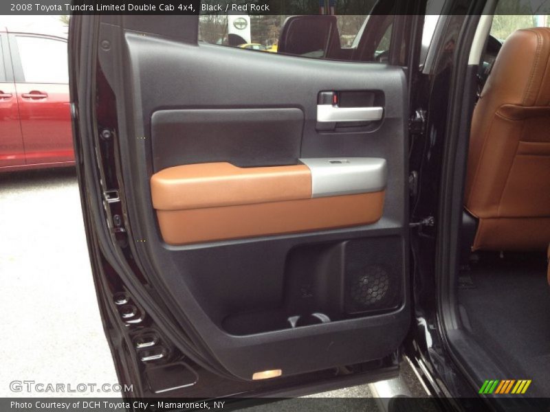 Black / Red Rock 2008 Toyota Tundra Limited Double Cab 4x4