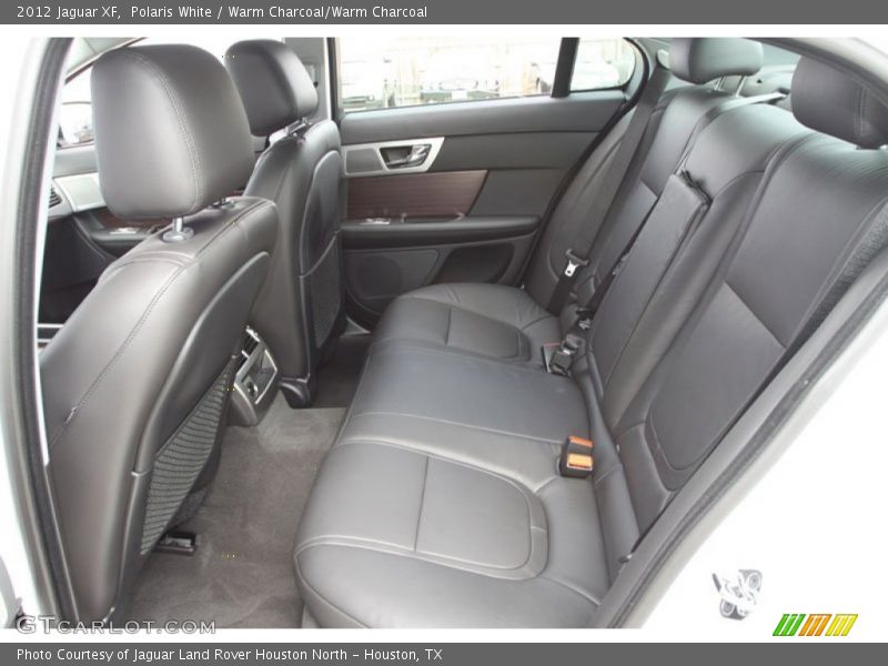Polaris White / Warm Charcoal/Warm Charcoal 2012 Jaguar XF