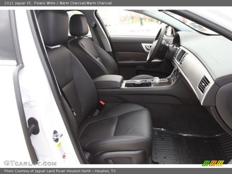 Polaris White / Warm Charcoal/Warm Charcoal 2012 Jaguar XF