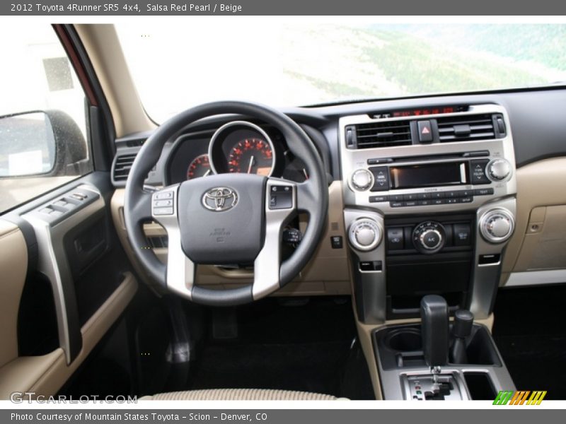Salsa Red Pearl / Beige 2012 Toyota 4Runner SR5 4x4