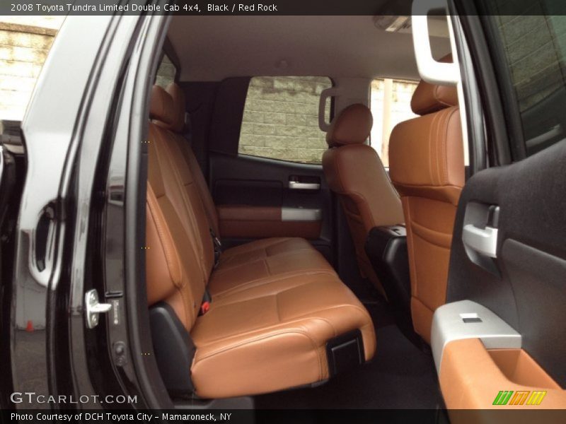Black / Red Rock 2008 Toyota Tundra Limited Double Cab 4x4