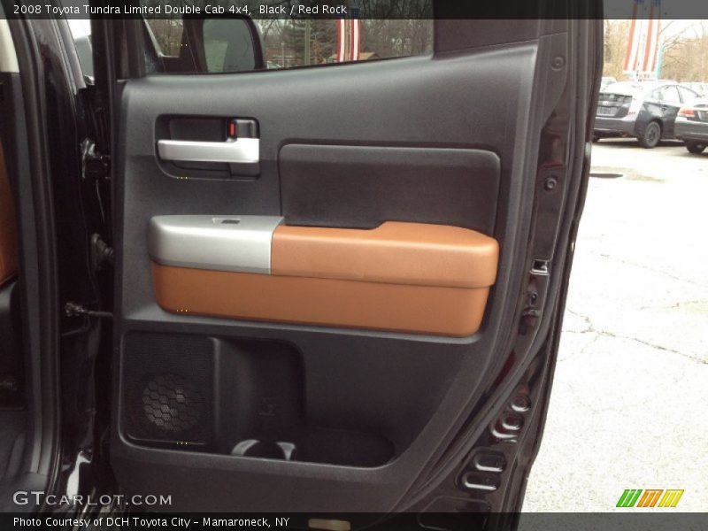 Black / Red Rock 2008 Toyota Tundra Limited Double Cab 4x4