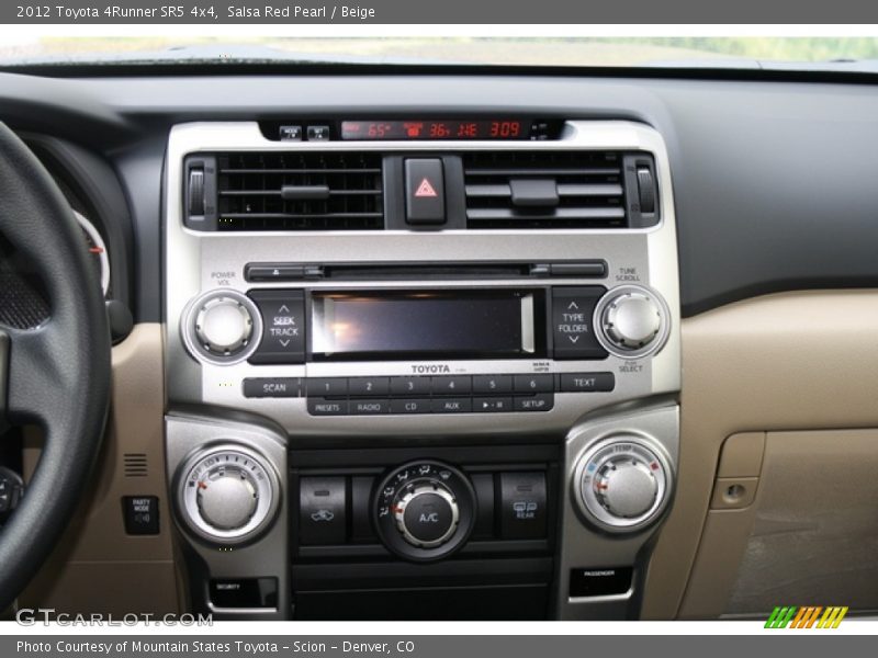 Salsa Red Pearl / Beige 2012 Toyota 4Runner SR5 4x4