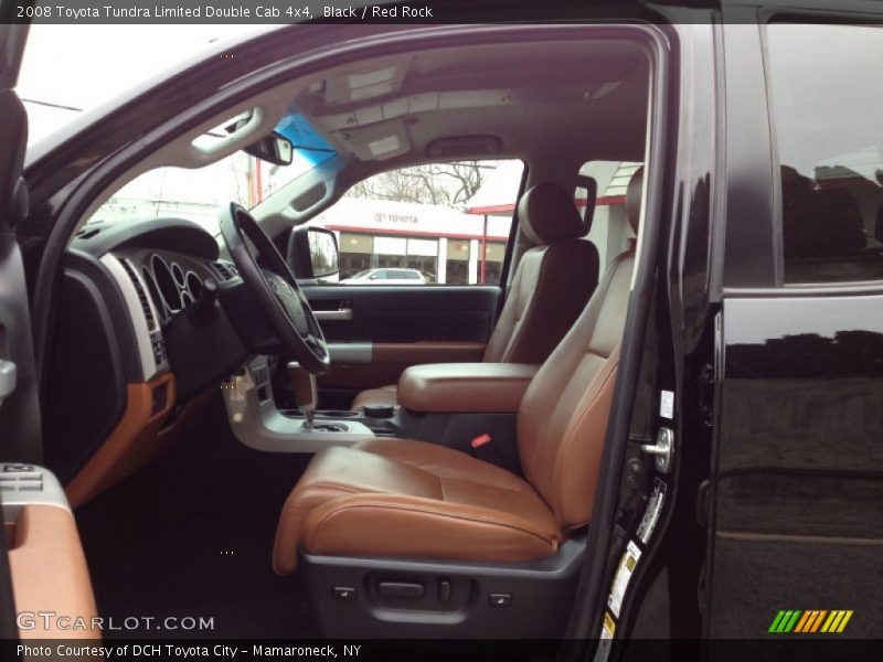 Black / Red Rock 2008 Toyota Tundra Limited Double Cab 4x4