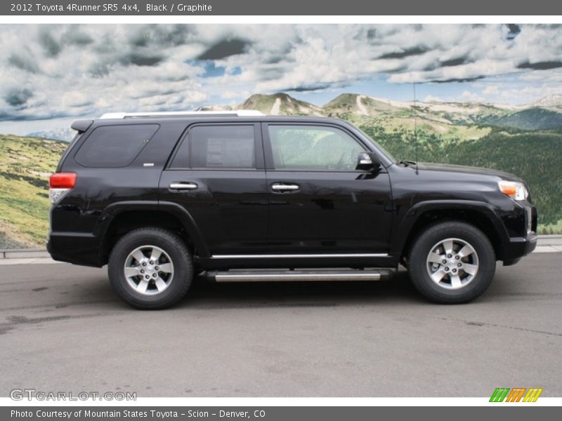 Black / Graphite 2012 Toyota 4Runner SR5 4x4