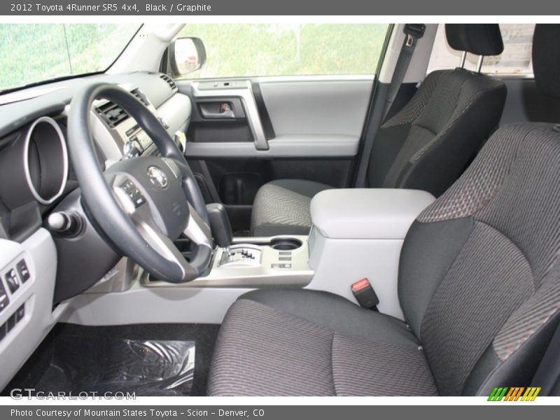 Black / Graphite 2012 Toyota 4Runner SR5 4x4