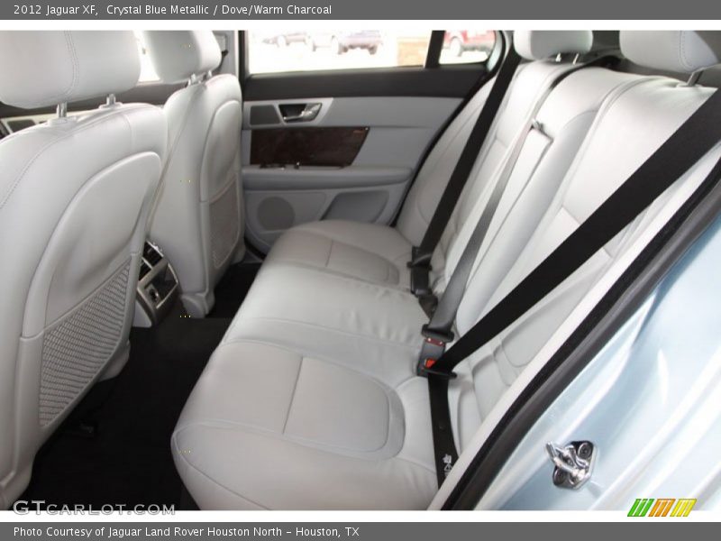 Crystal Blue Metallic / Dove/Warm Charcoal 2012 Jaguar XF
