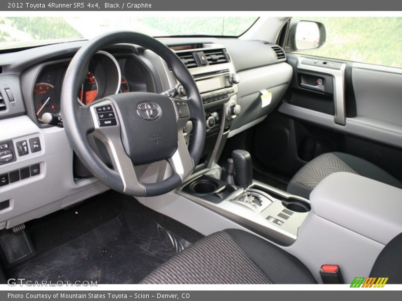 Black / Graphite 2012 Toyota 4Runner SR5 4x4