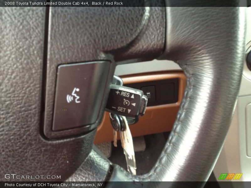 Black / Red Rock 2008 Toyota Tundra Limited Double Cab 4x4