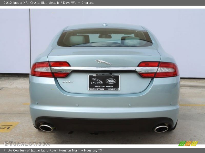 Crystal Blue Metallic / Dove/Warm Charcoal 2012 Jaguar XF