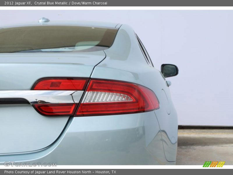 Crystal Blue Metallic / Dove/Warm Charcoal 2012 Jaguar XF