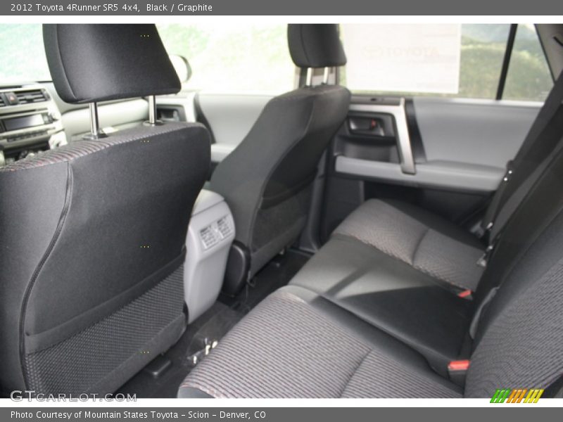 Black / Graphite 2012 Toyota 4Runner SR5 4x4