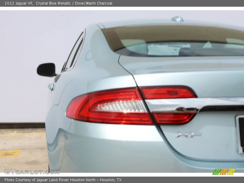 Crystal Blue Metallic / Dove/Warm Charcoal 2012 Jaguar XF