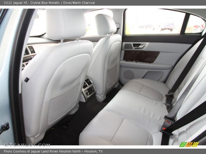 Crystal Blue Metallic / Dove/Warm Charcoal 2012 Jaguar XF