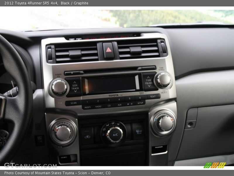 Black / Graphite 2012 Toyota 4Runner SR5 4x4