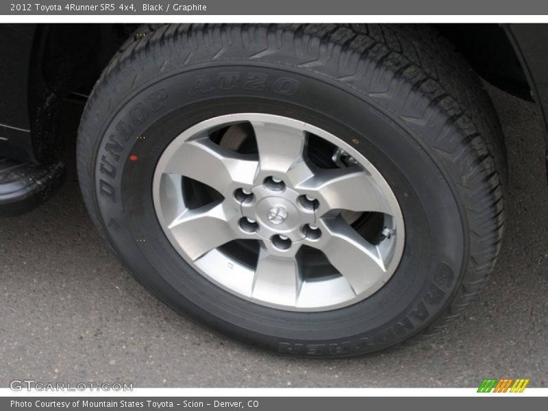 Black / Graphite 2012 Toyota 4Runner SR5 4x4