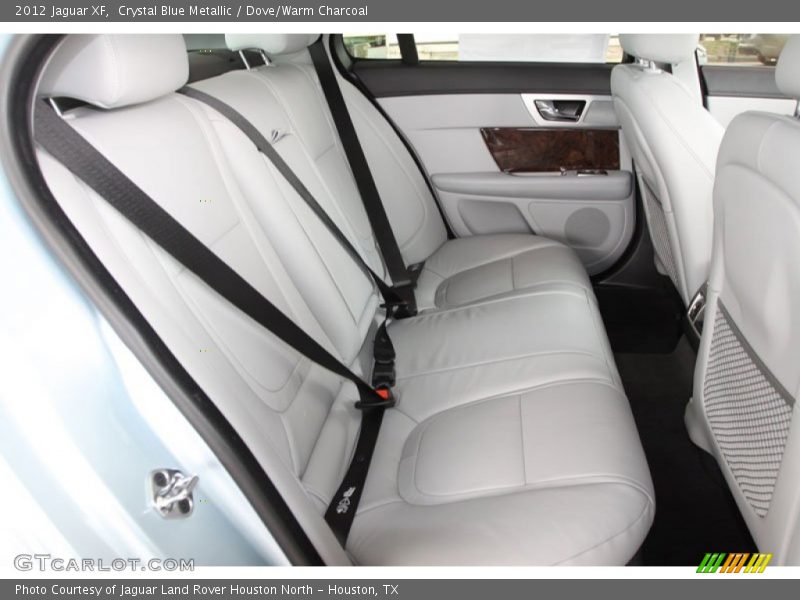 Crystal Blue Metallic / Dove/Warm Charcoal 2012 Jaguar XF