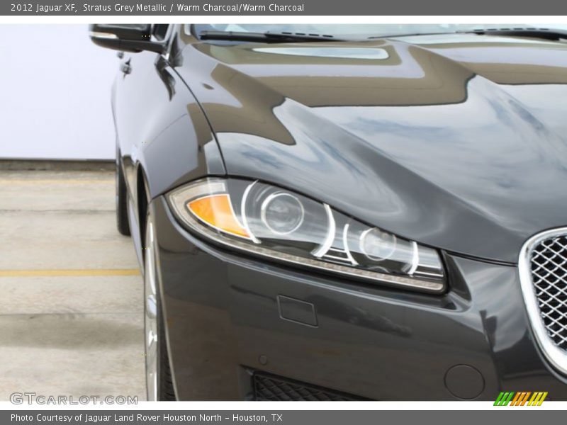 Stratus Grey Metallic / Warm Charcoal/Warm Charcoal 2012 Jaguar XF