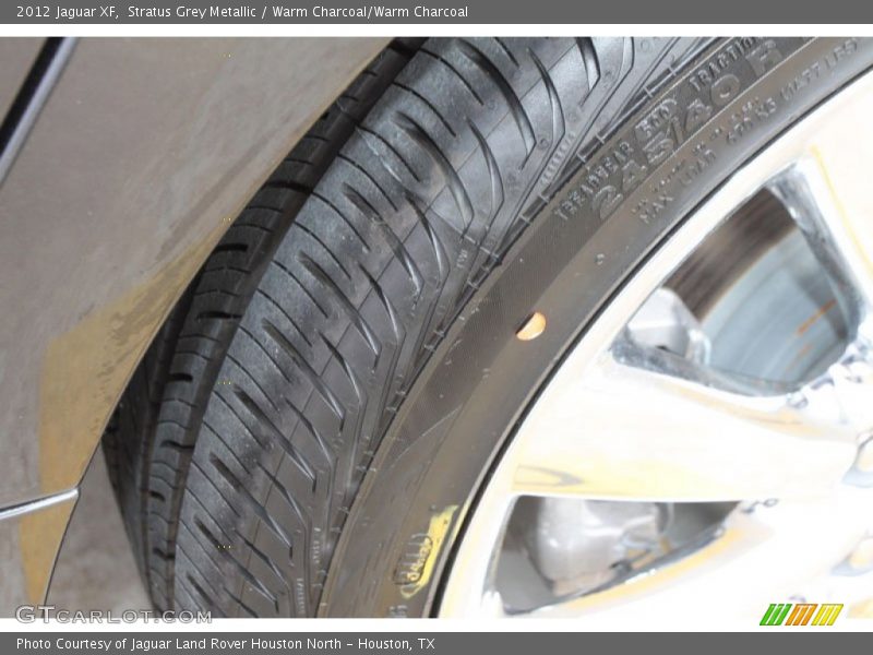 Stratus Grey Metallic / Warm Charcoal/Warm Charcoal 2012 Jaguar XF