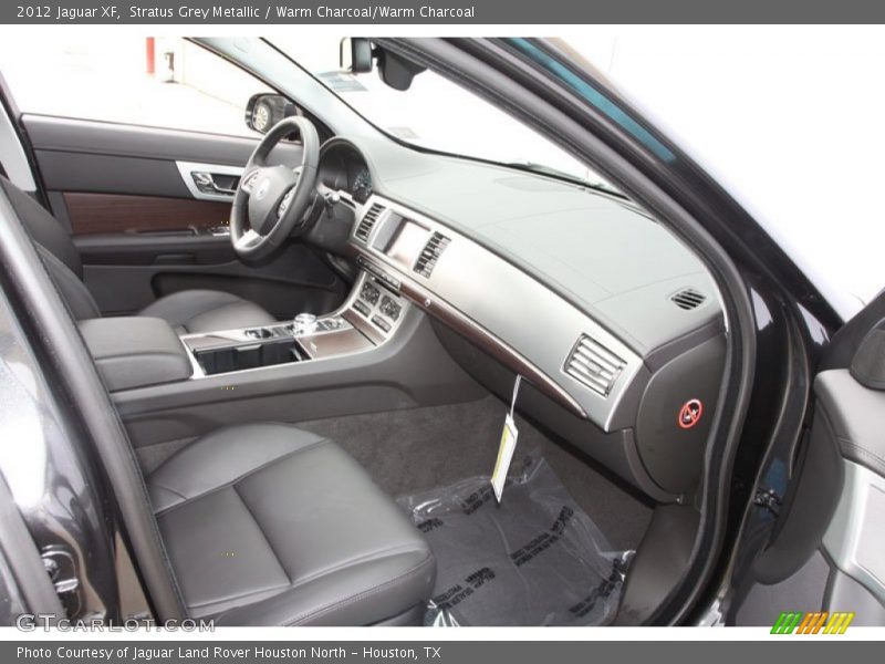 Stratus Grey Metallic / Warm Charcoal/Warm Charcoal 2012 Jaguar XF