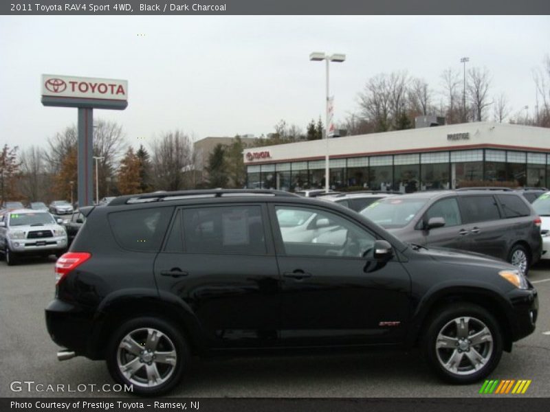 Black / Dark Charcoal 2011 Toyota RAV4 Sport 4WD