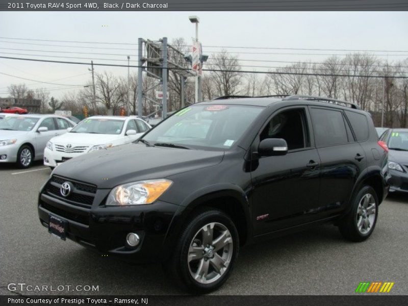 Black / Dark Charcoal 2011 Toyota RAV4 Sport 4WD