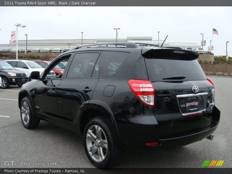Black / Dark Charcoal 2011 Toyota RAV4 Sport 4WD