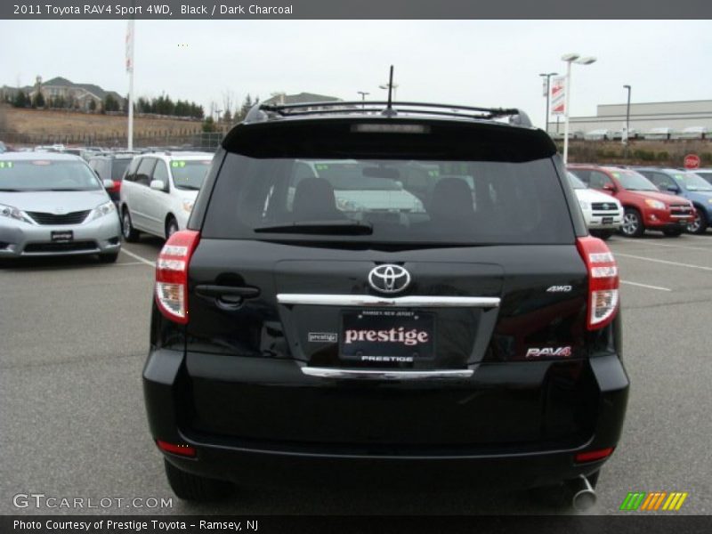 Black / Dark Charcoal 2011 Toyota RAV4 Sport 4WD