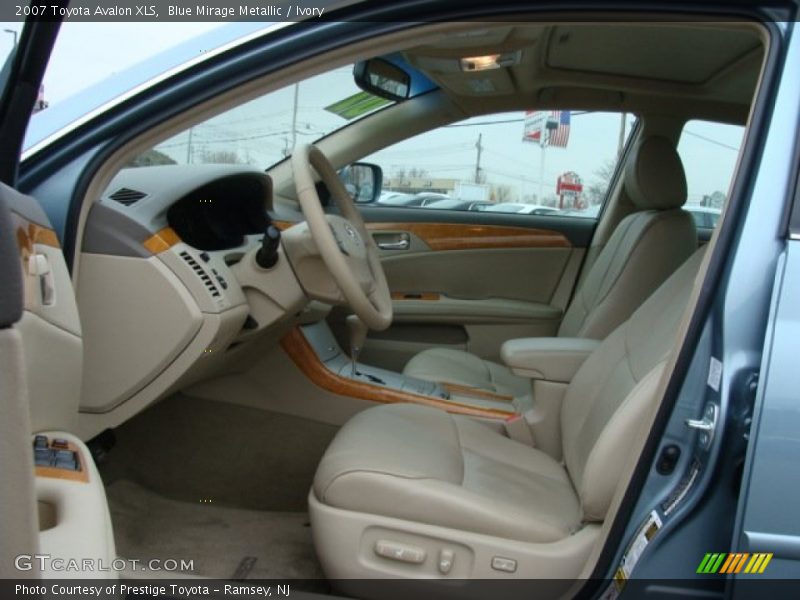 Blue Mirage Metallic / Ivory 2007 Toyota Avalon XLS