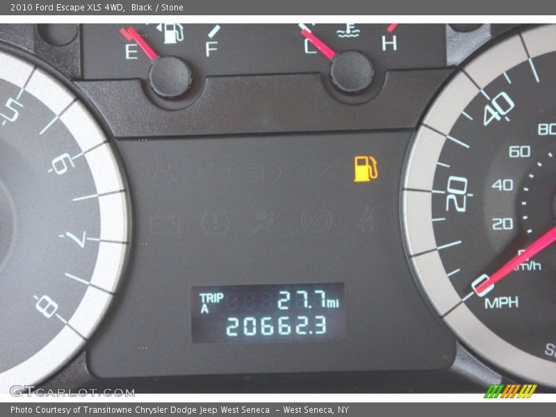 Black / Stone 2010 Ford Escape XLS 4WD