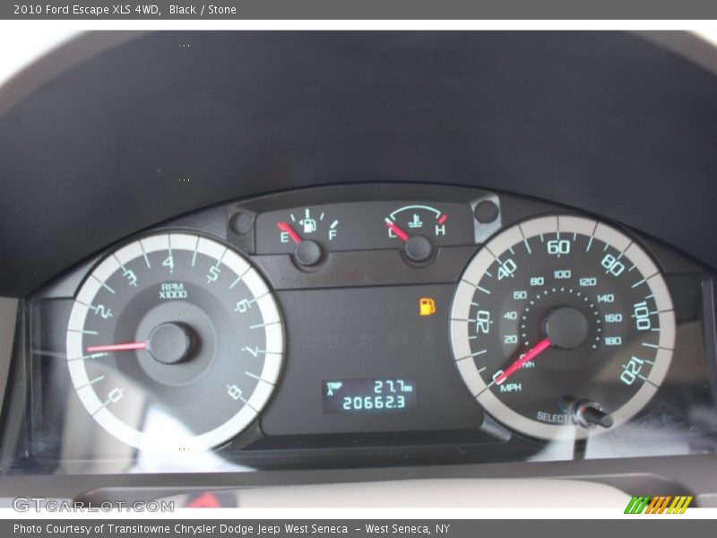 Black / Stone 2010 Ford Escape XLS 4WD