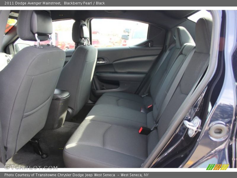 Blackberry Pearl / Black 2011 Dodge Avenger Mainstreet