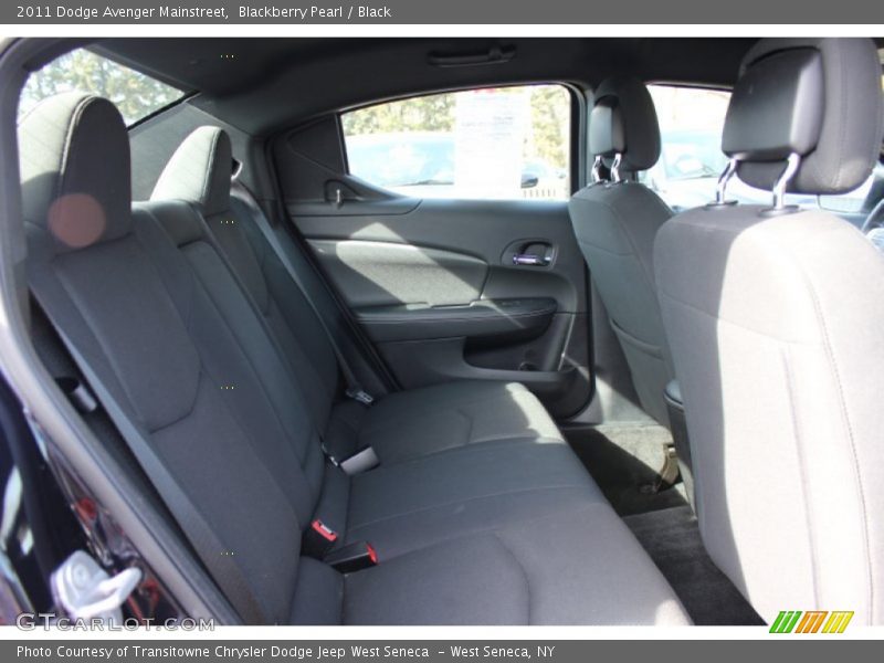 Blackberry Pearl / Black 2011 Dodge Avenger Mainstreet