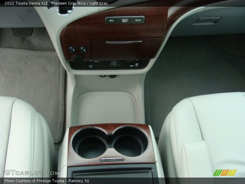 Predawn Gray Mica / Light Gray 2012 Toyota Sienna XLE