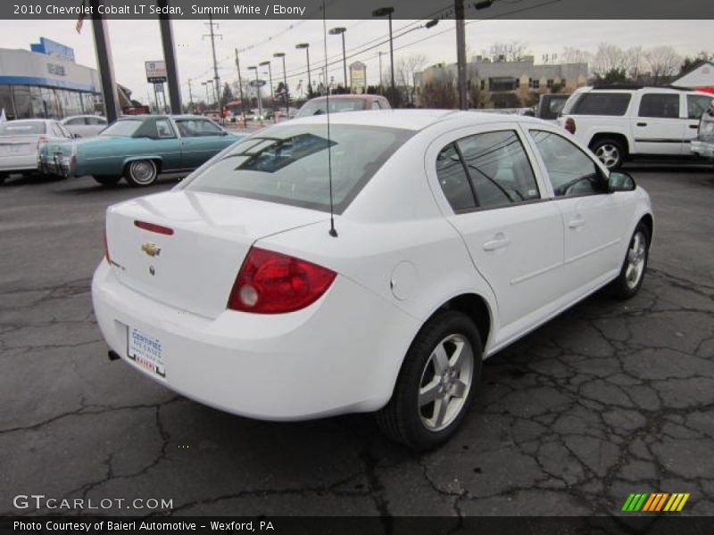 Summit White / Ebony 2010 Chevrolet Cobalt LT Sedan